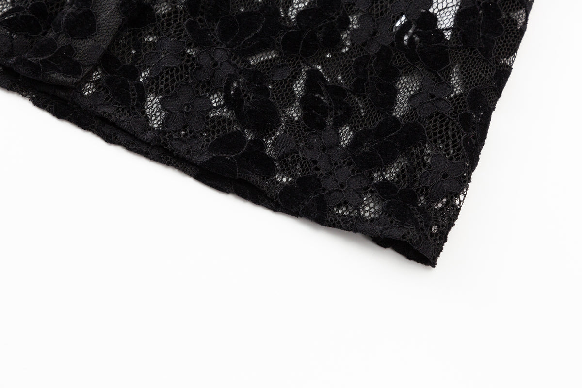 Vivian Lace Blouse - Black