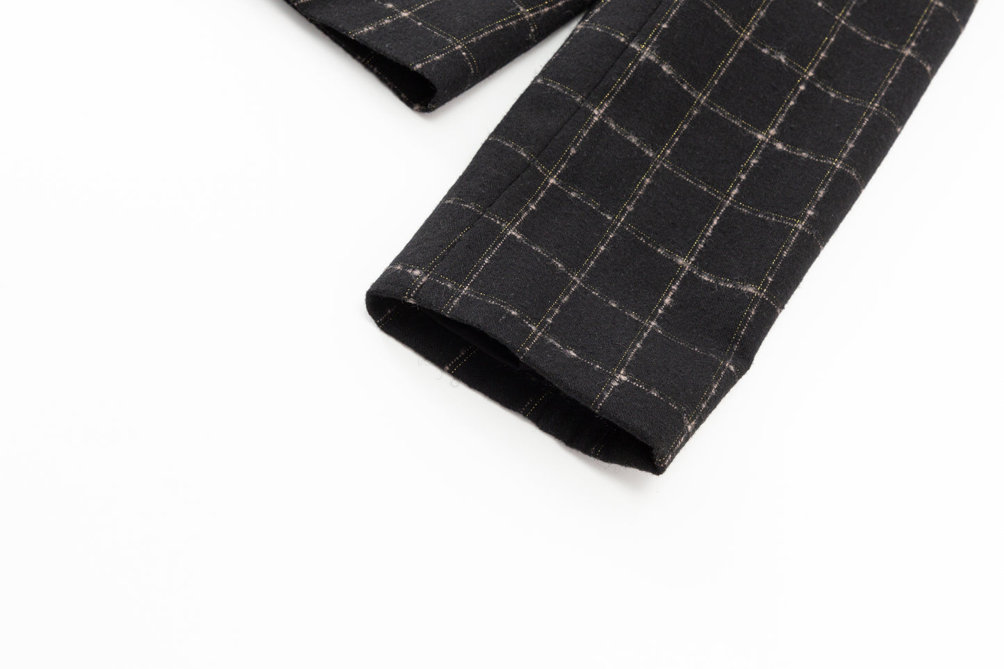 Nadia D.B. Blazer - Black Plaid