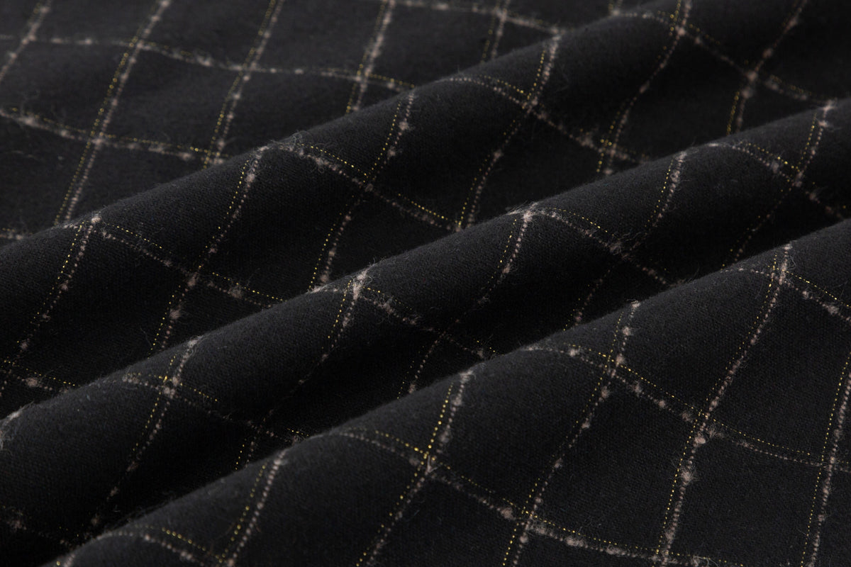 Amelia Skirt - Black Plaid