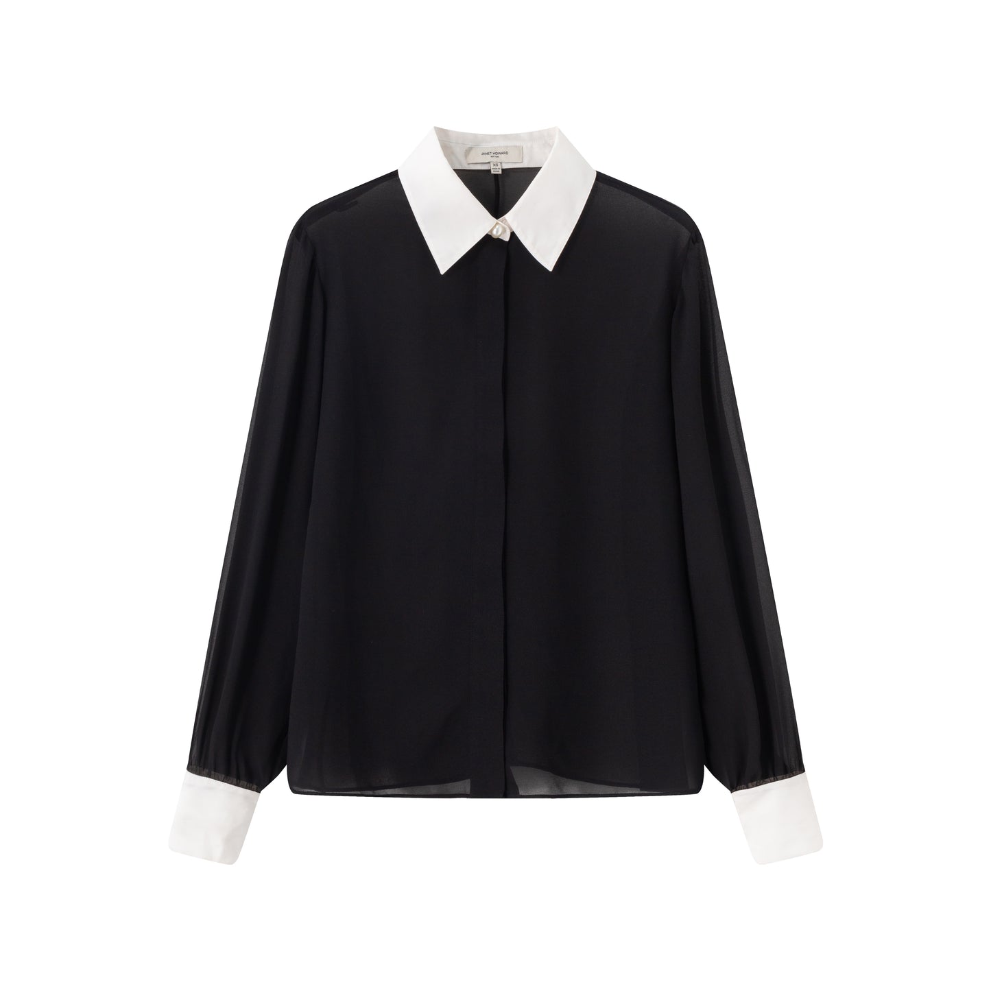 Carter Blouse - Black/White