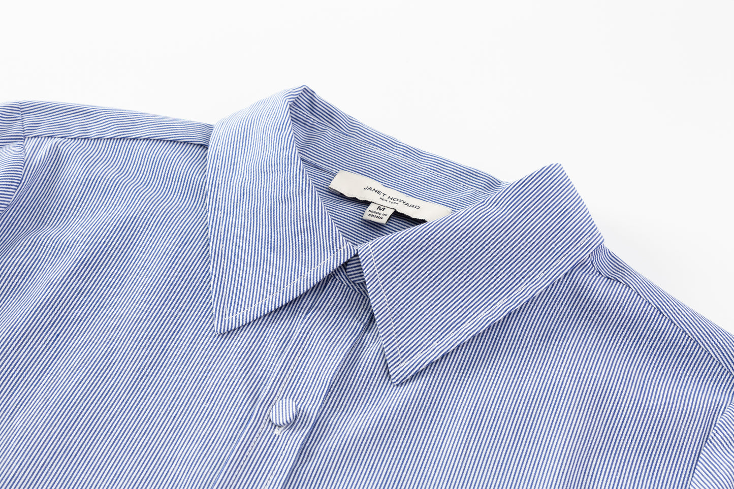 Perfect Fitted Shirt - Blue Stripe