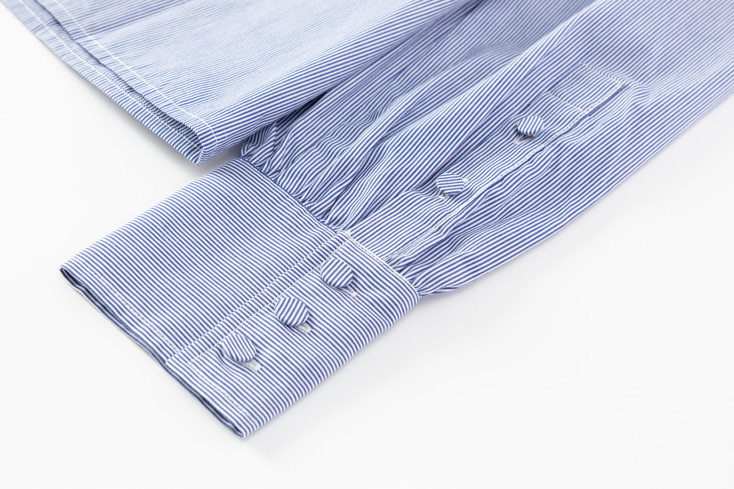 Perfect Fitted Shirt - Blue Stripe