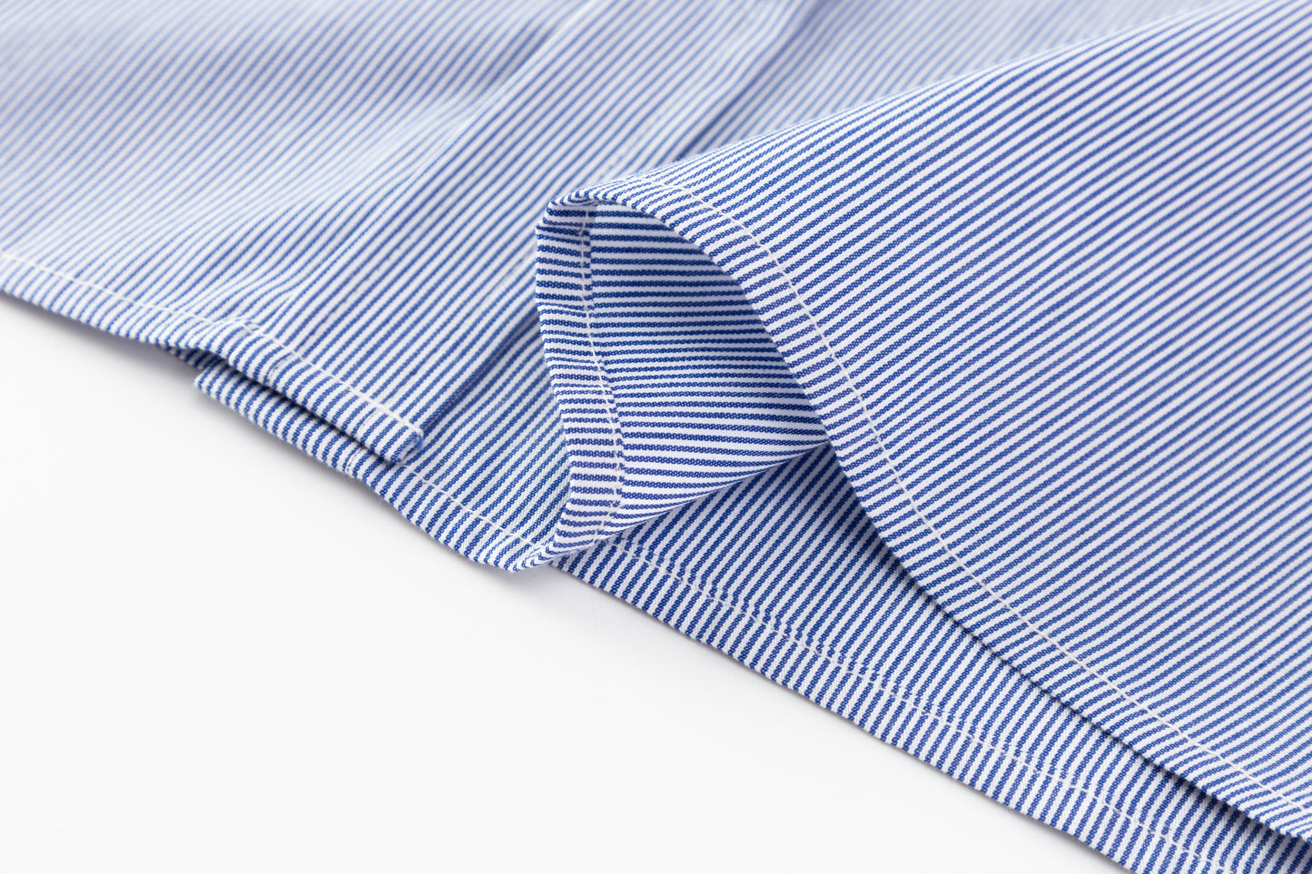 Perfect Fitted Shirt - Blue Stripe