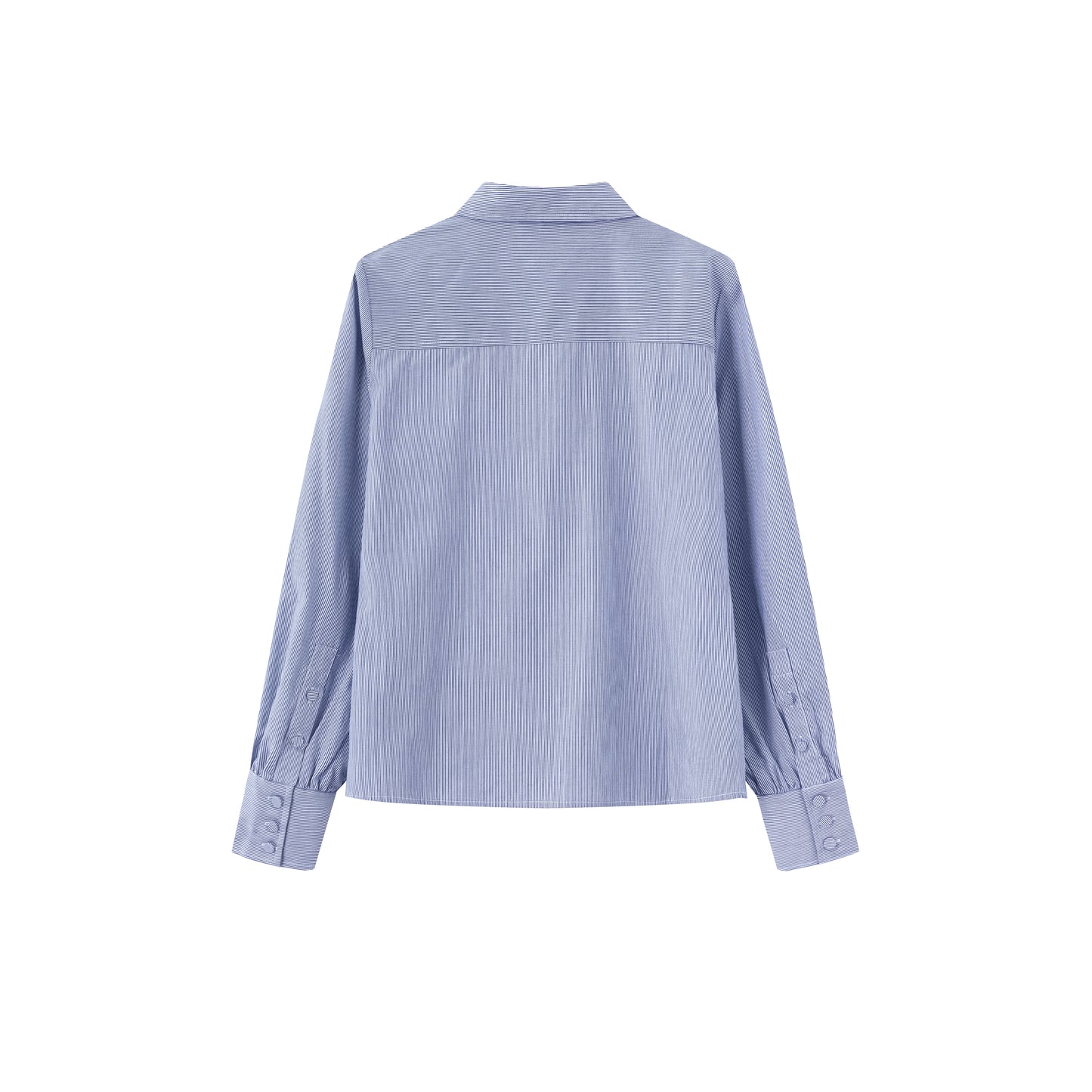 Perfect Fitted Shirt - Blue Stripe