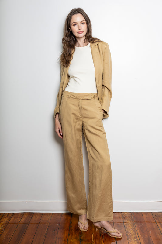 Chelsea Blazer - Wheat