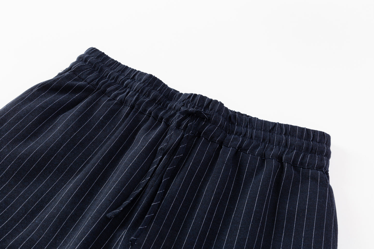 Saturday Pant - Navy Pinstripe