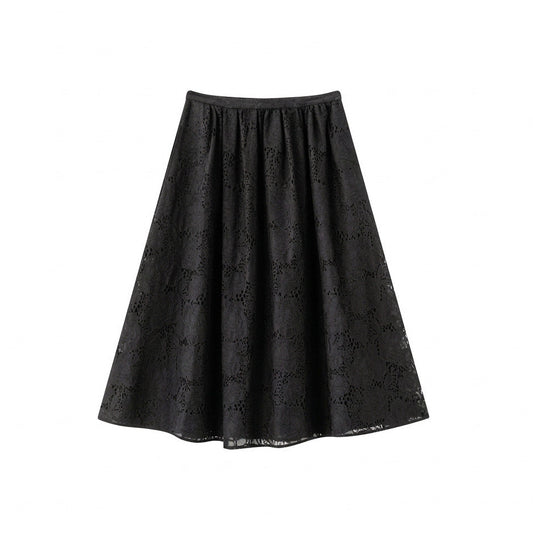 After Rose Skirt - Black