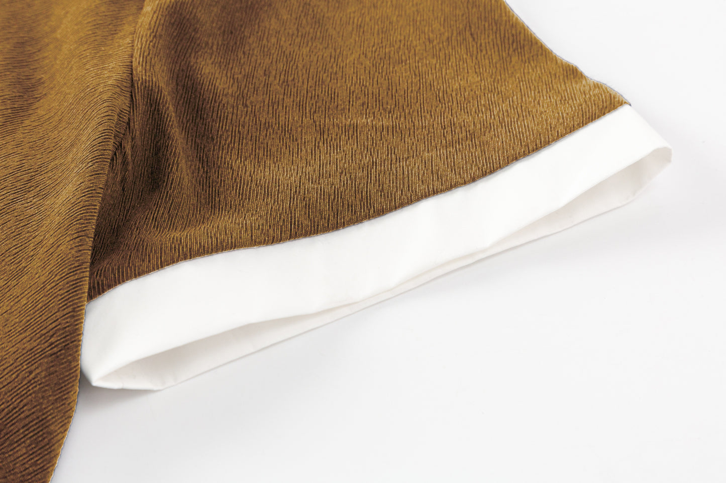 Amelia Blouse - Toffee / White