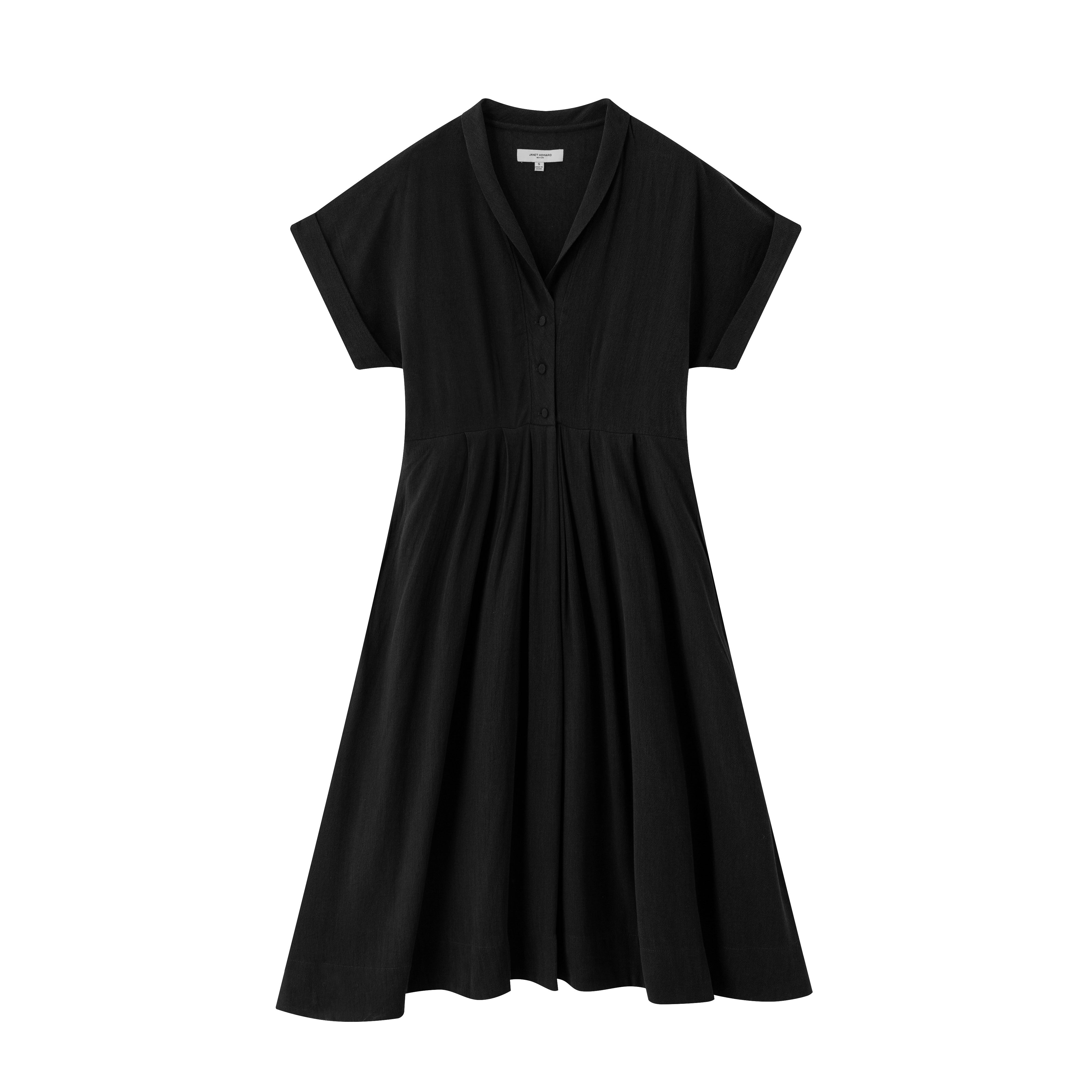 Camilla Day Dress - Black