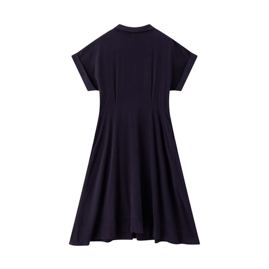 Camilla Day Dress - Navy
