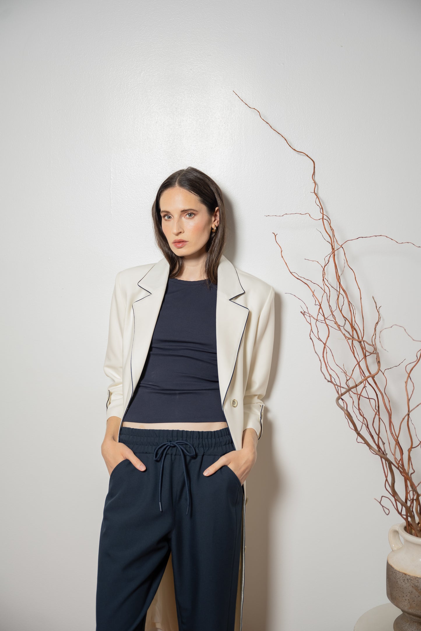 Luncheon Trouser - Navy