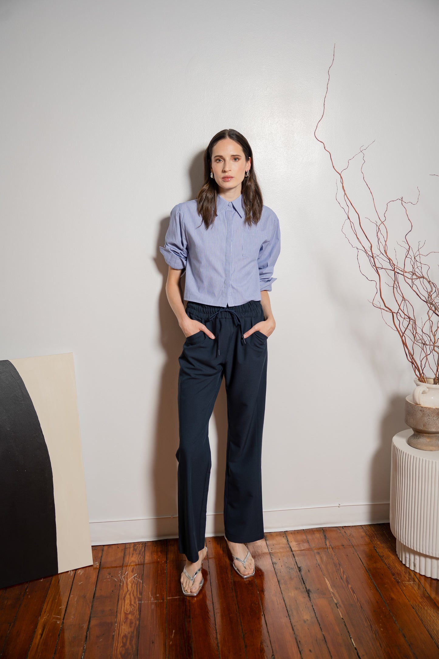 Luncheon Trouser - Navy