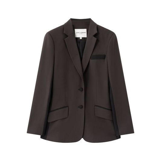 Madisen Fitted Contrast Blazer