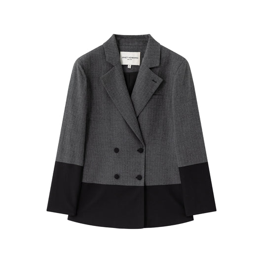 Lauren Oversized Contrast Blazer