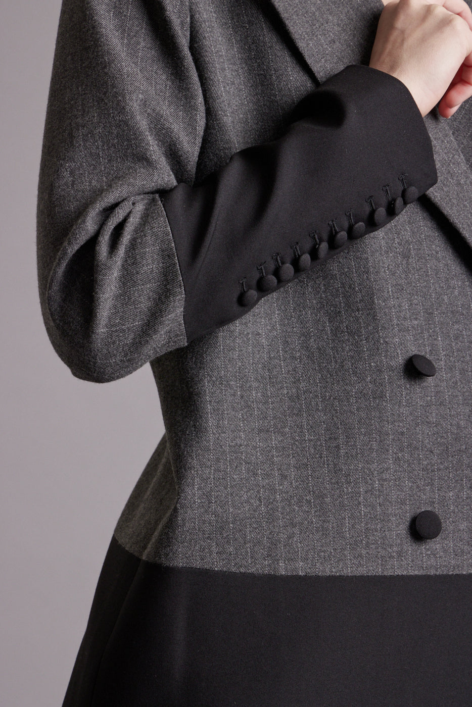 Lauren Oversized Contrast Blazer