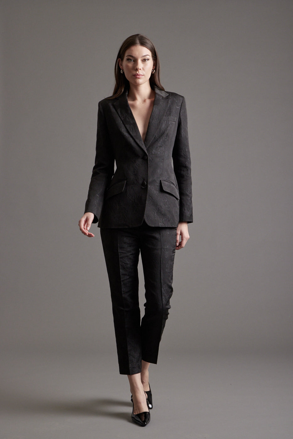 Elizabeth Brocade Blazer