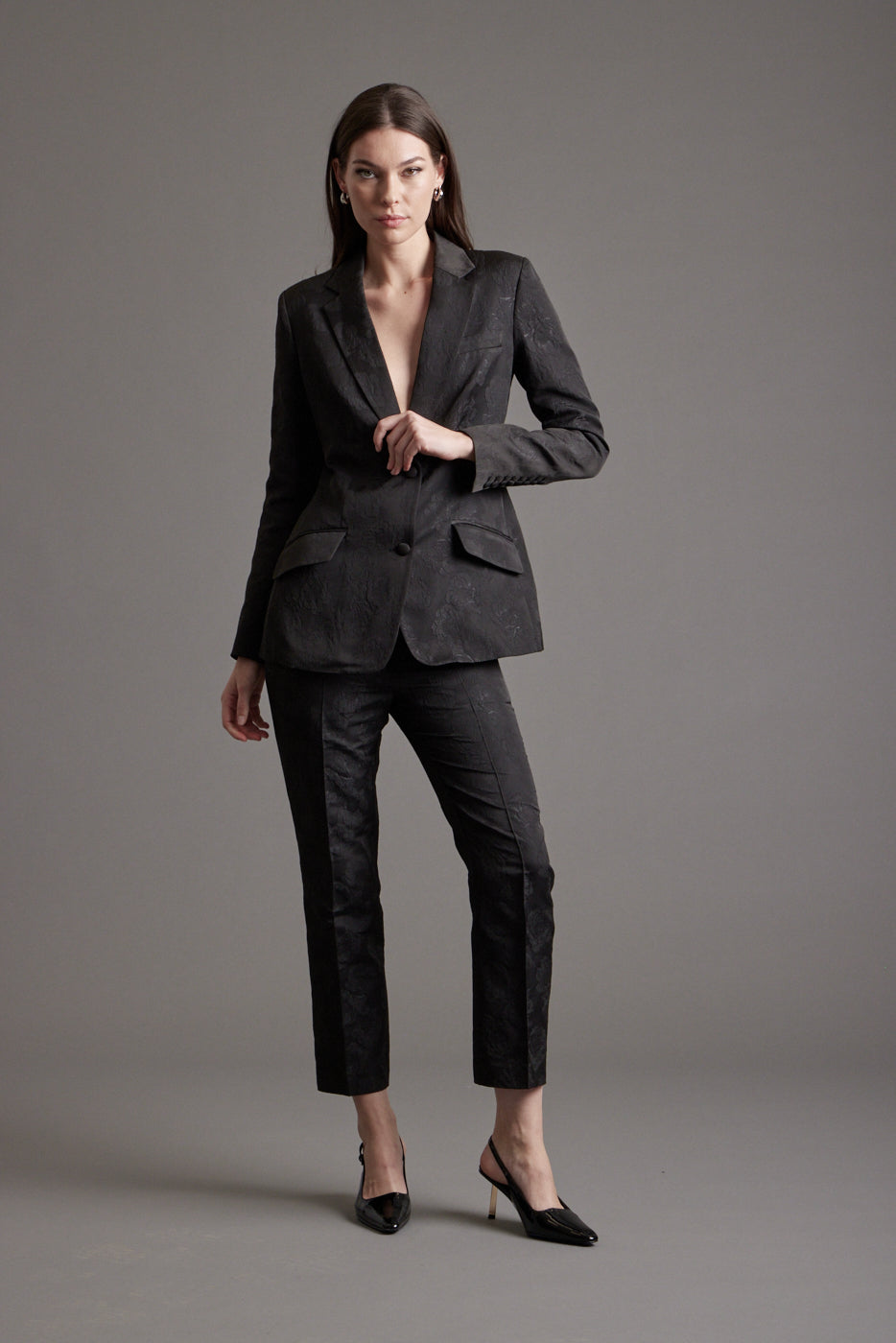 Elizabeth Brocade Blazer