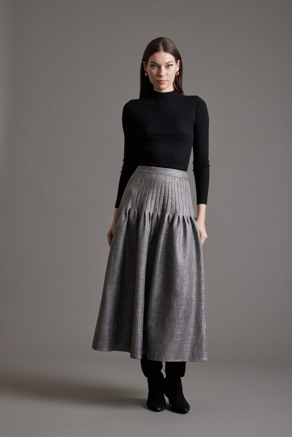 Lucia Sculpted Full Skirt