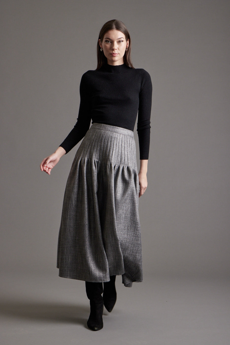 Lucia Sculpted Full Skirt