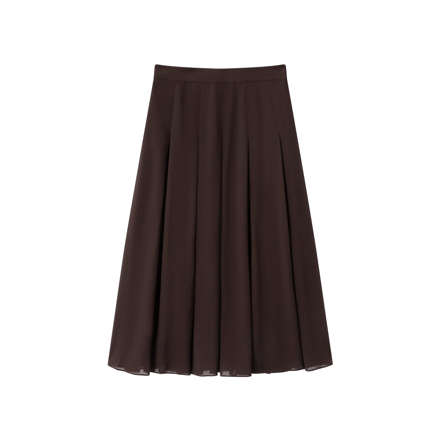 Ballet Chiffon Skirt - Chocolate