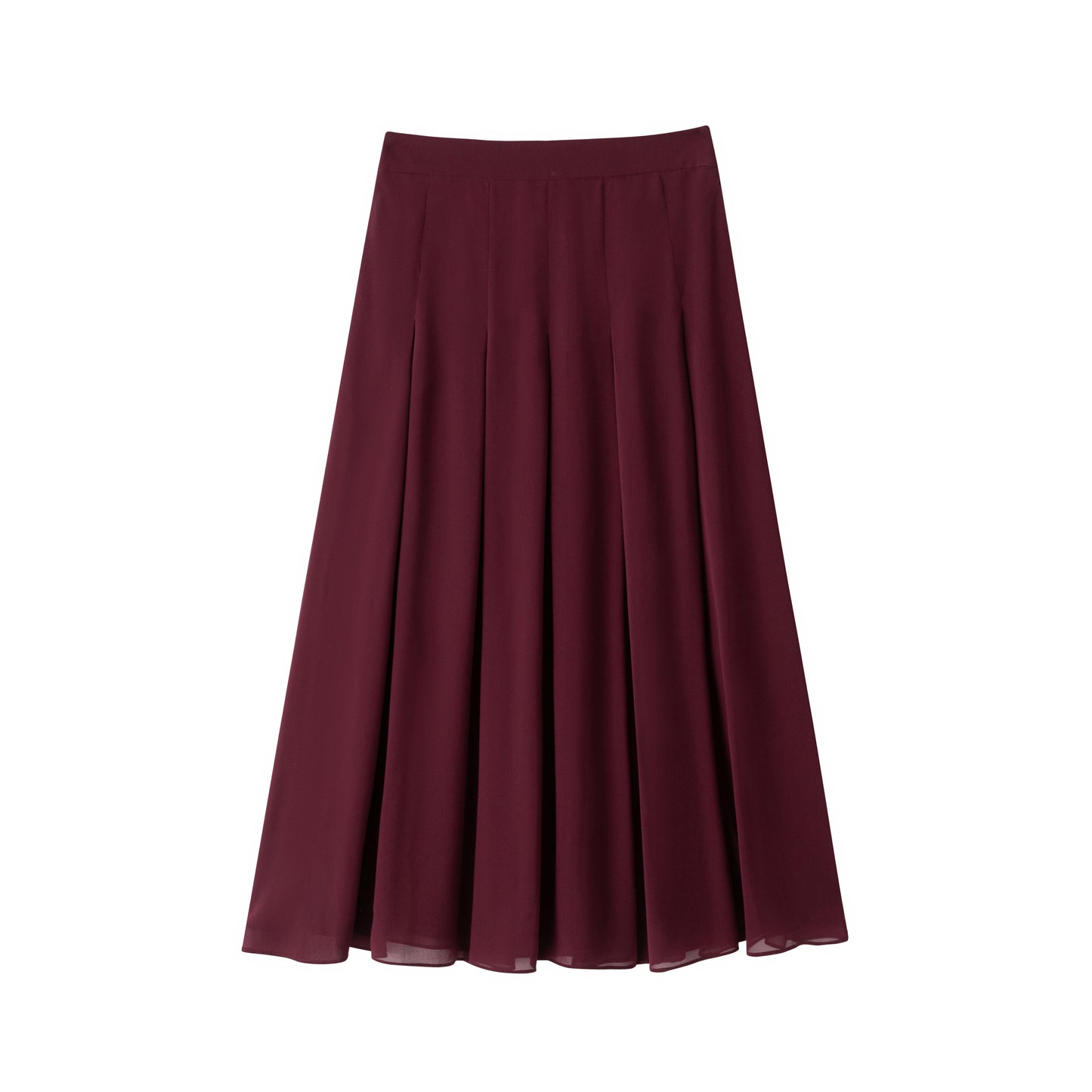 Ballet Chiffon Skirt - Ruby