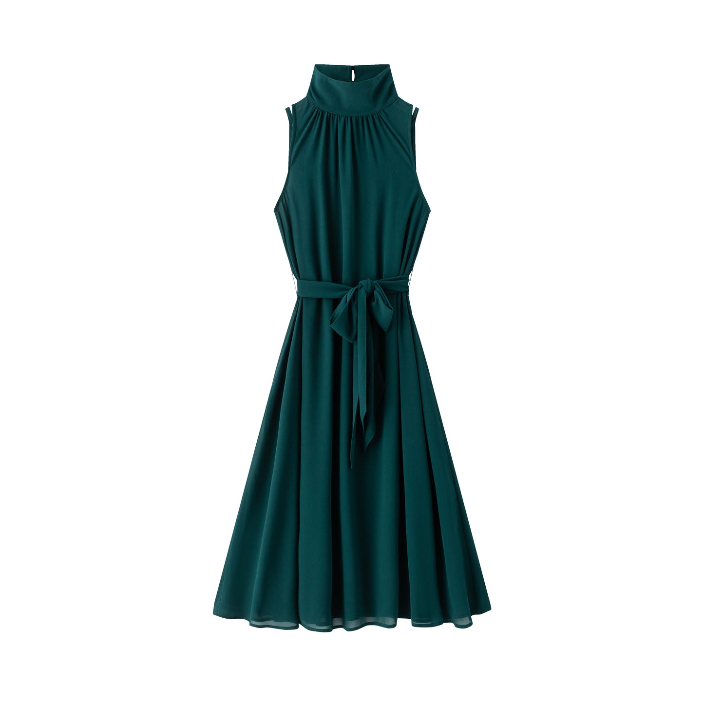 Noelle Sleeveless Dress - Jade