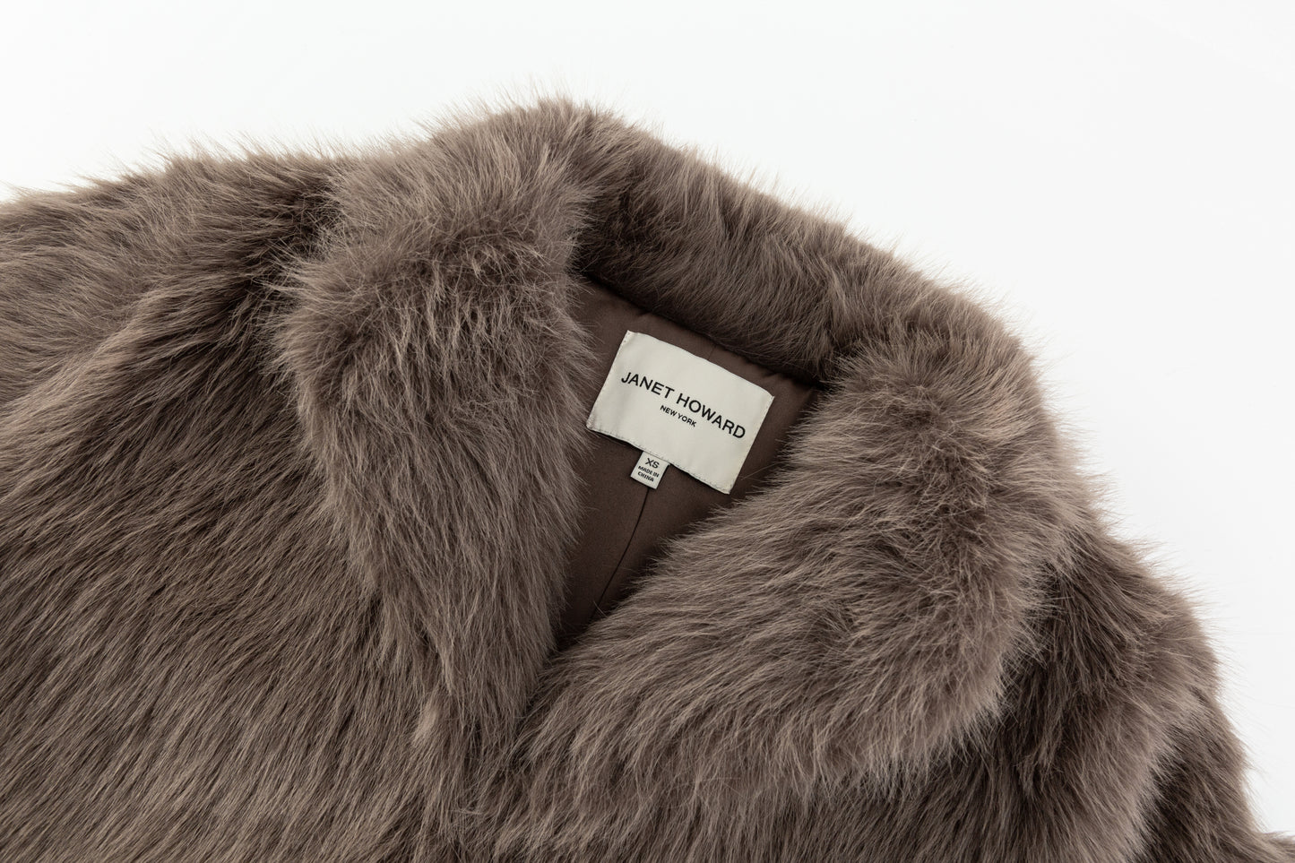Ariana Faux Fur Jacket - Cocoa