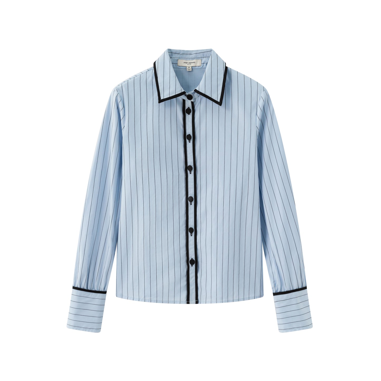 Reese Pinstripe Contrast Shirt