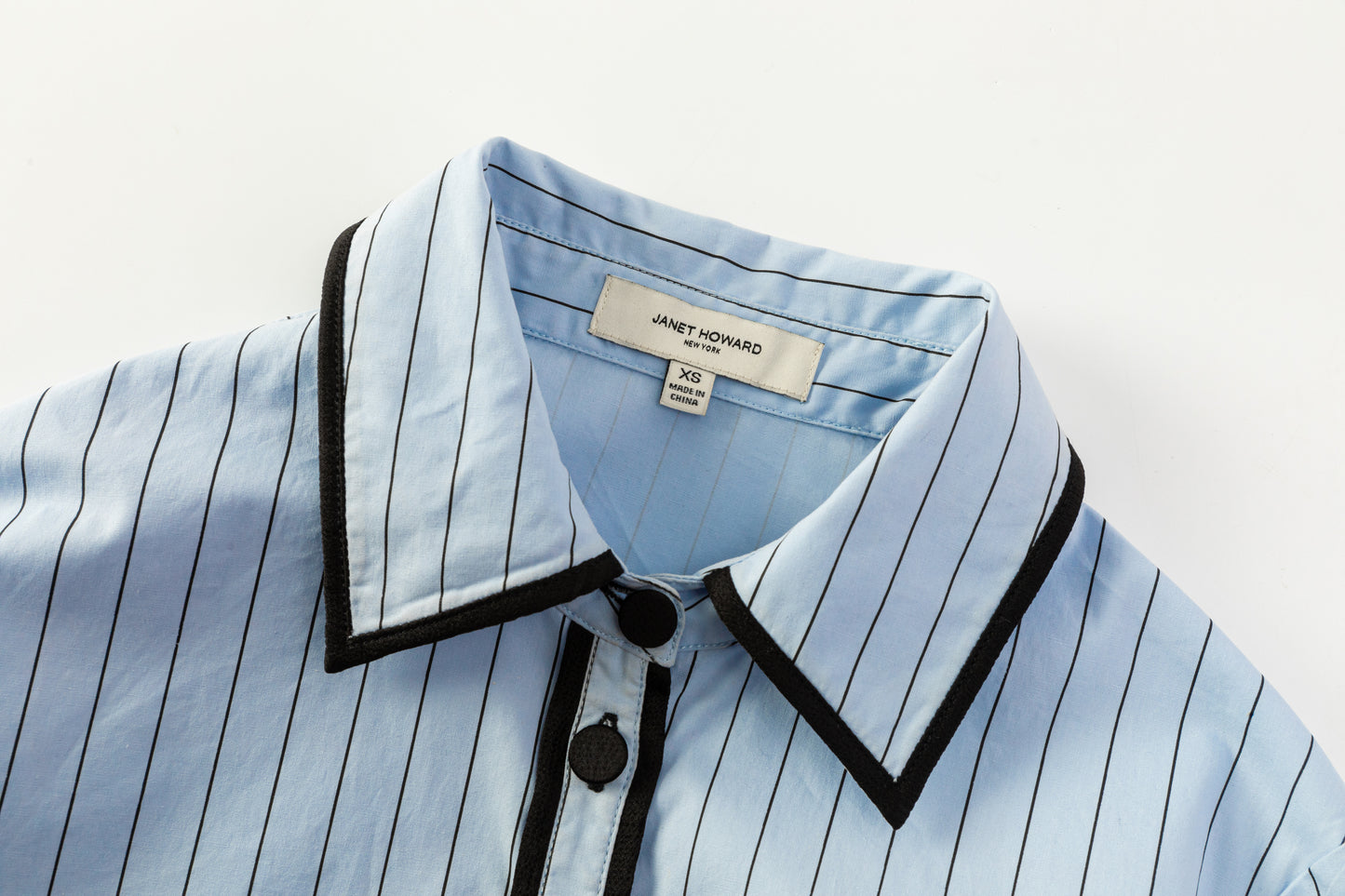 Reese Pinstripe Contrast Shirt