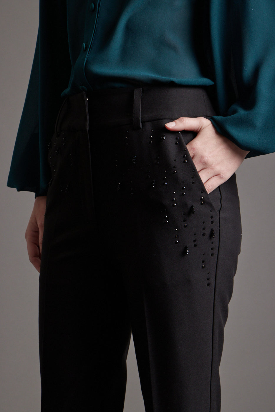 Astrid Hand Beaded Trouser