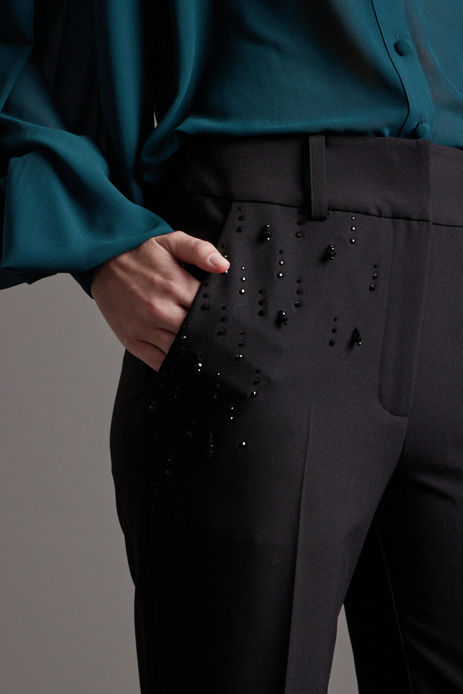 Astrid Hand Beaded Trouser