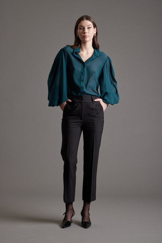 Astrid Hand Beaded Trouser