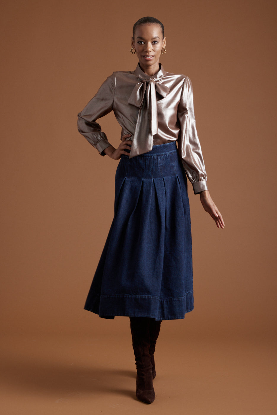 Celeste Denim Skirt