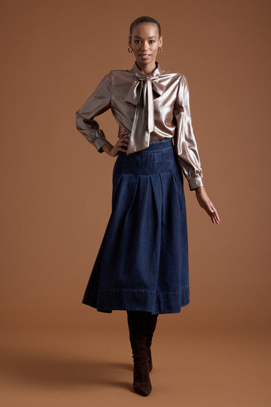 Celeste Denim Skirt
