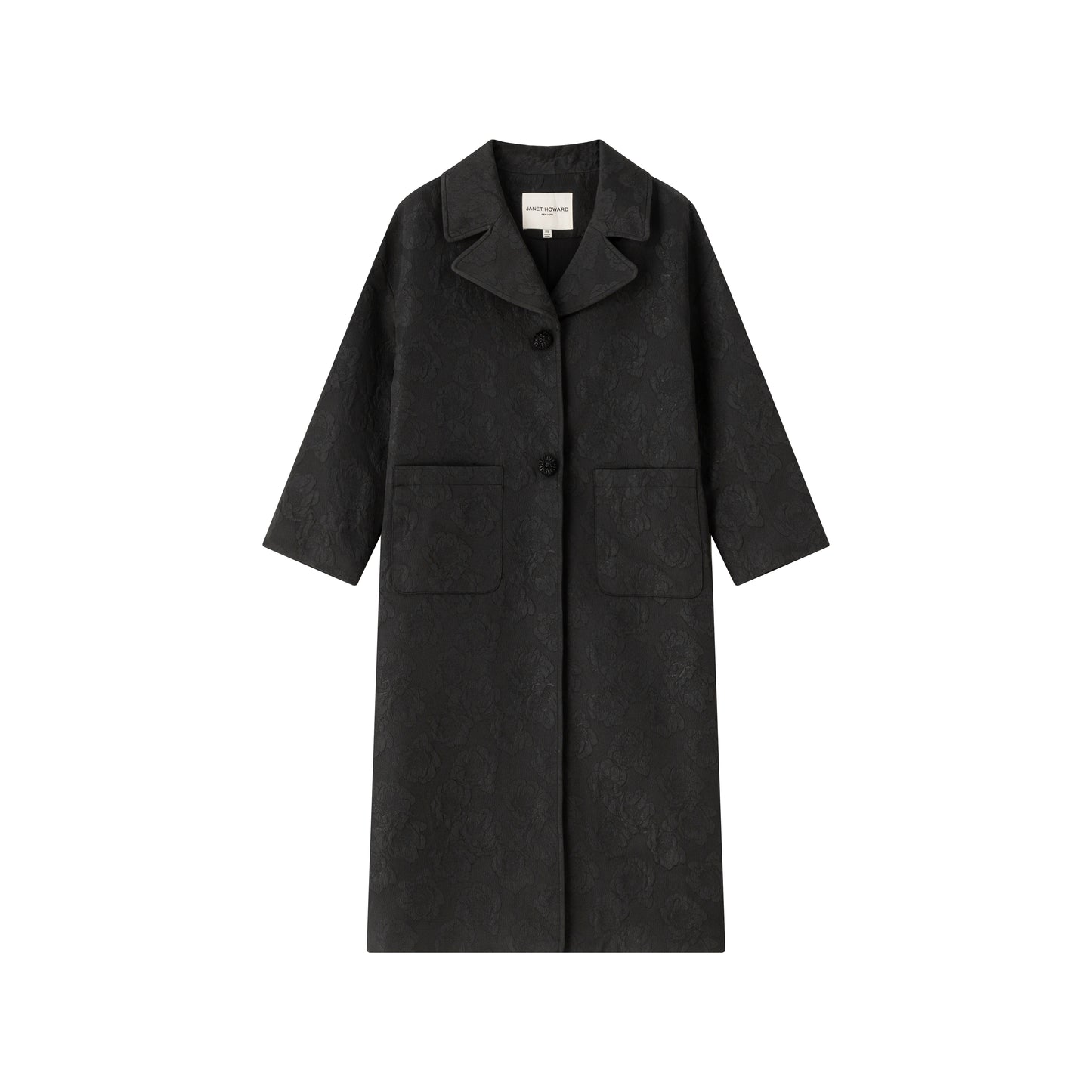 Claire Brocade Evening Coat