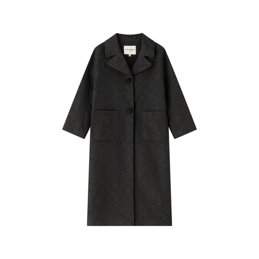 Claire Brocade Evening Coat