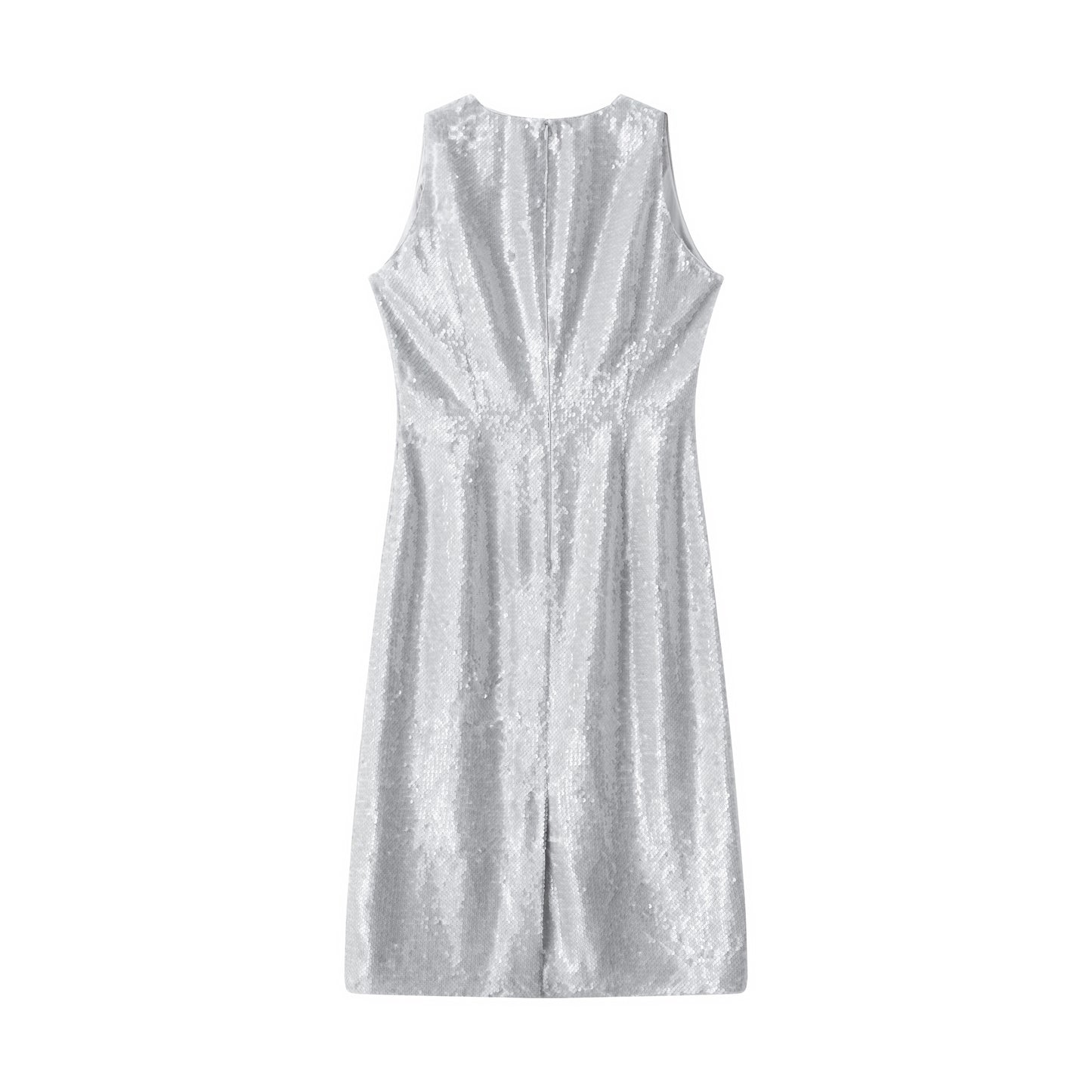 Lola V-Front Sequin Dress