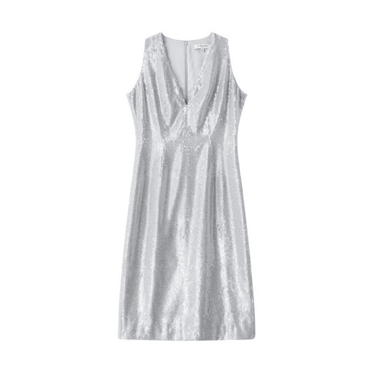 Lola V-Front Sequin Dress