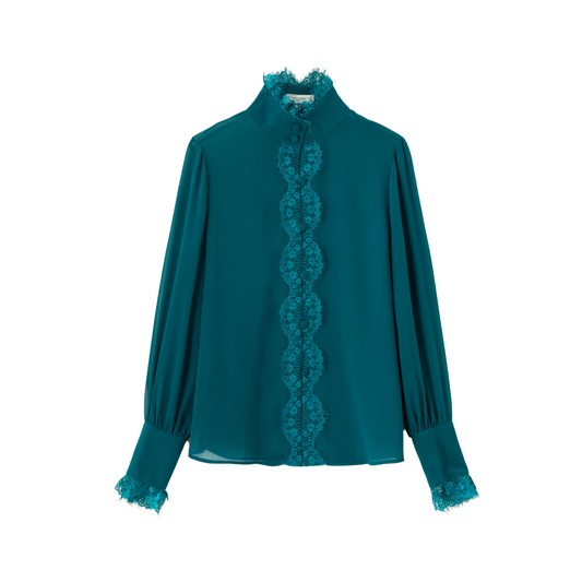 Josephine Blouse - Teal