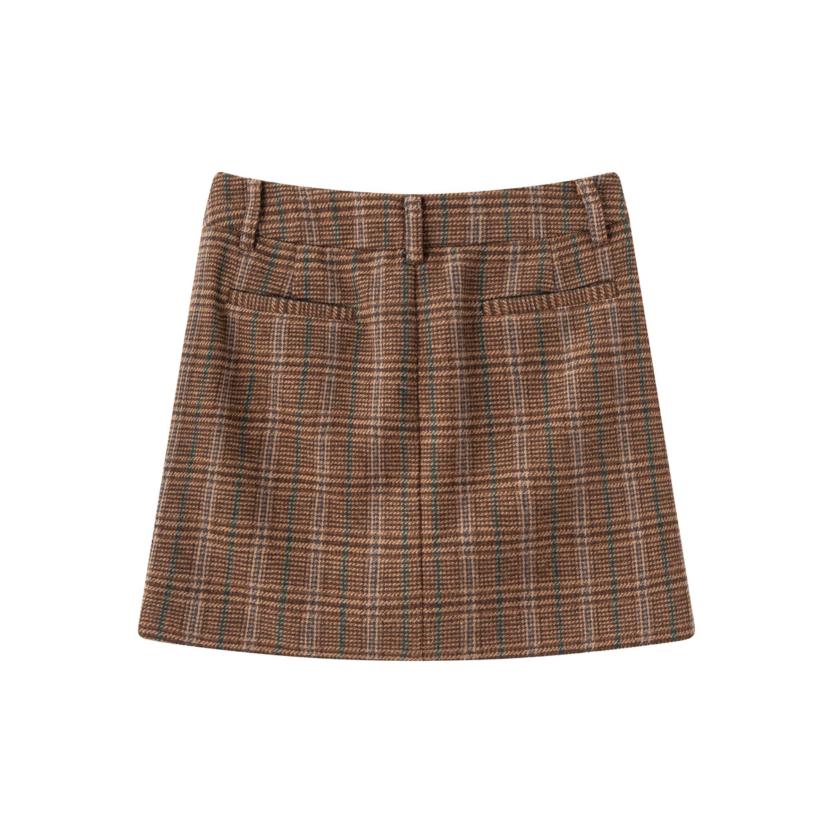Alice Skirt - Brown Check