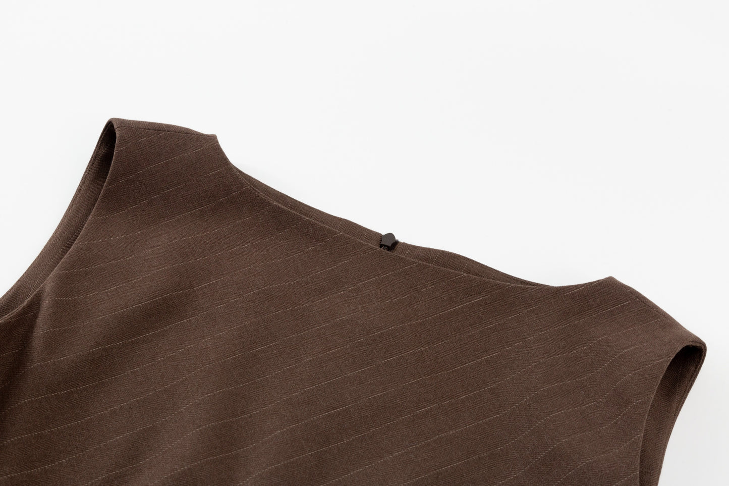 Hayley Dress - Cinnamon Stripe
