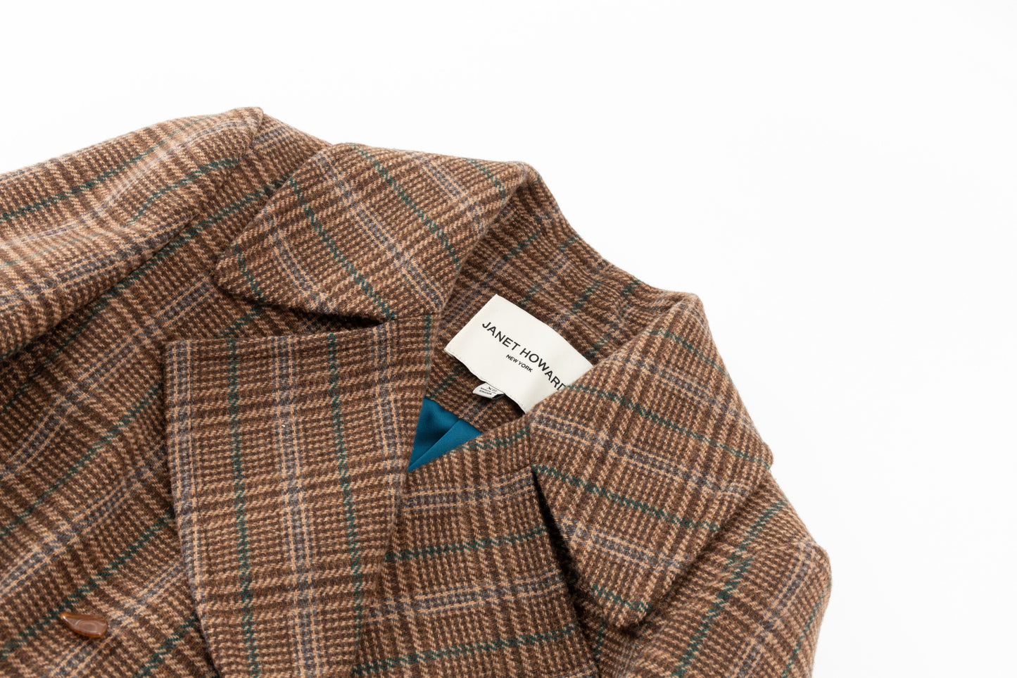 Kensington Blazer - Brown Check