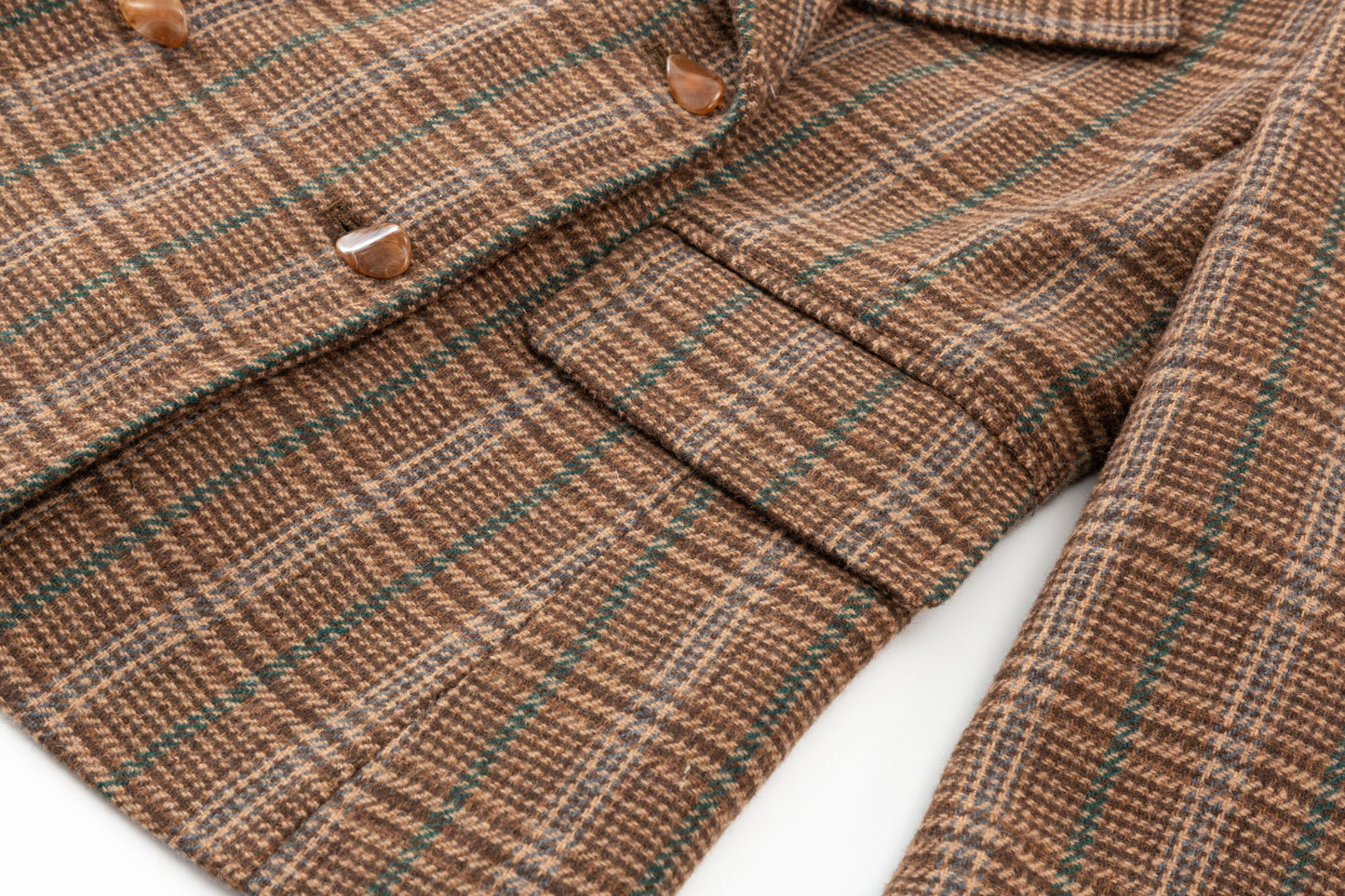 Kensington Blazer - Brown Check