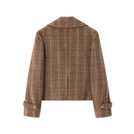 Kensington Blazer - Brown Check
