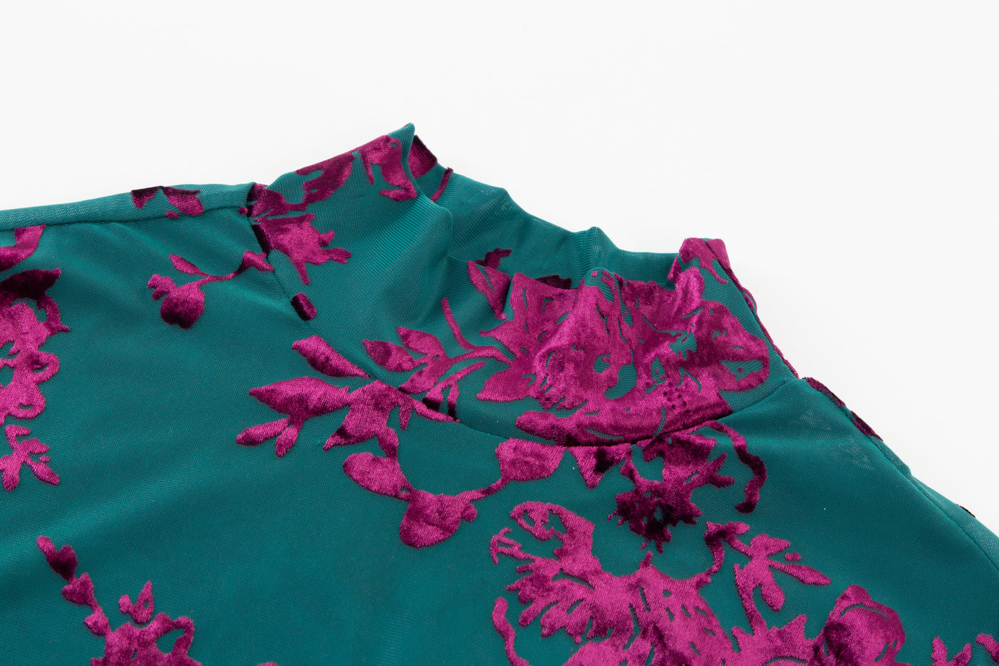 Poppy Top - Teal Violet