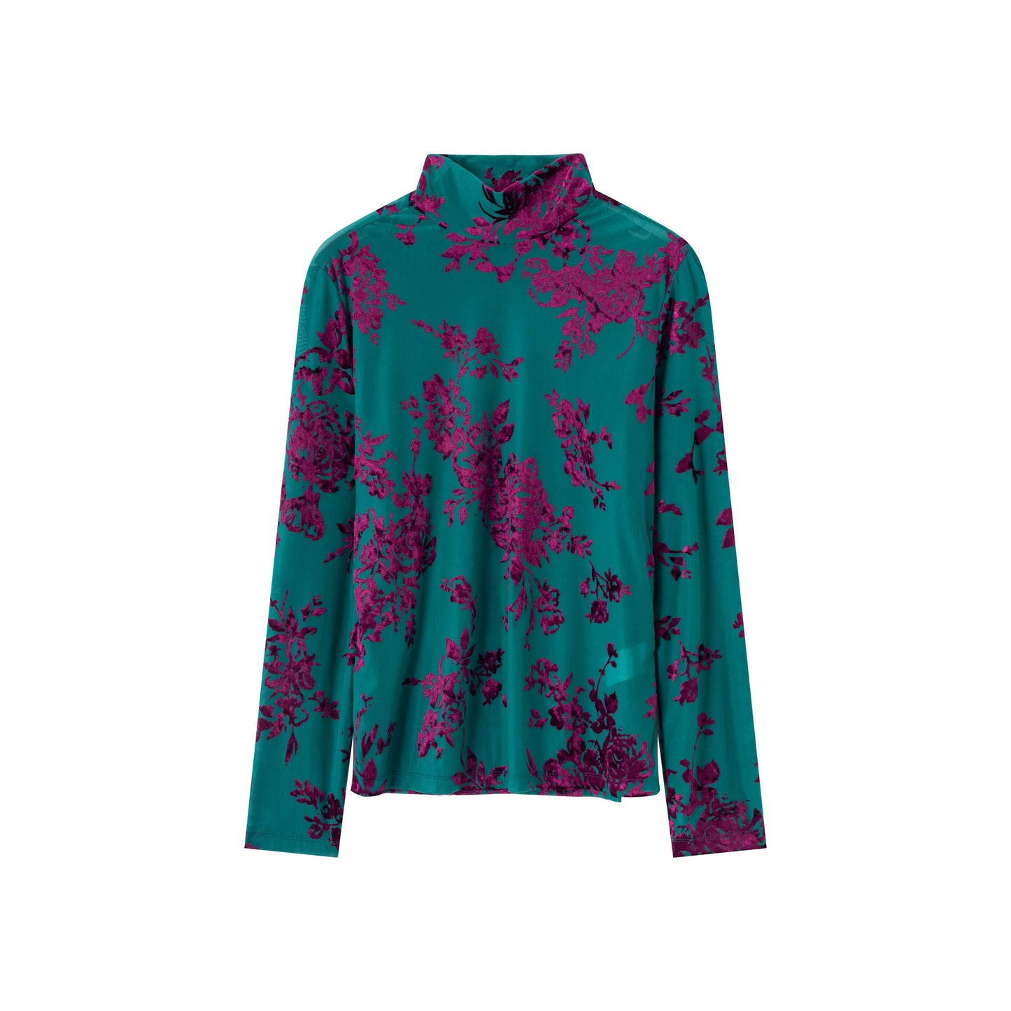 Poppy Top - Teal Violet