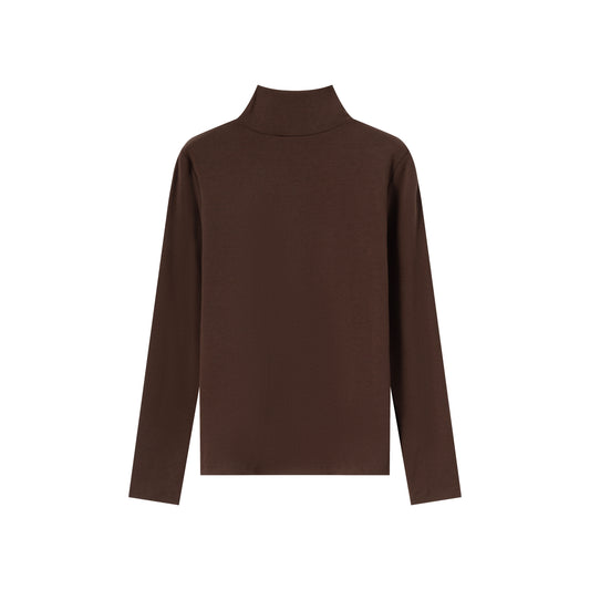 Iris Turtleneck - Chocolate