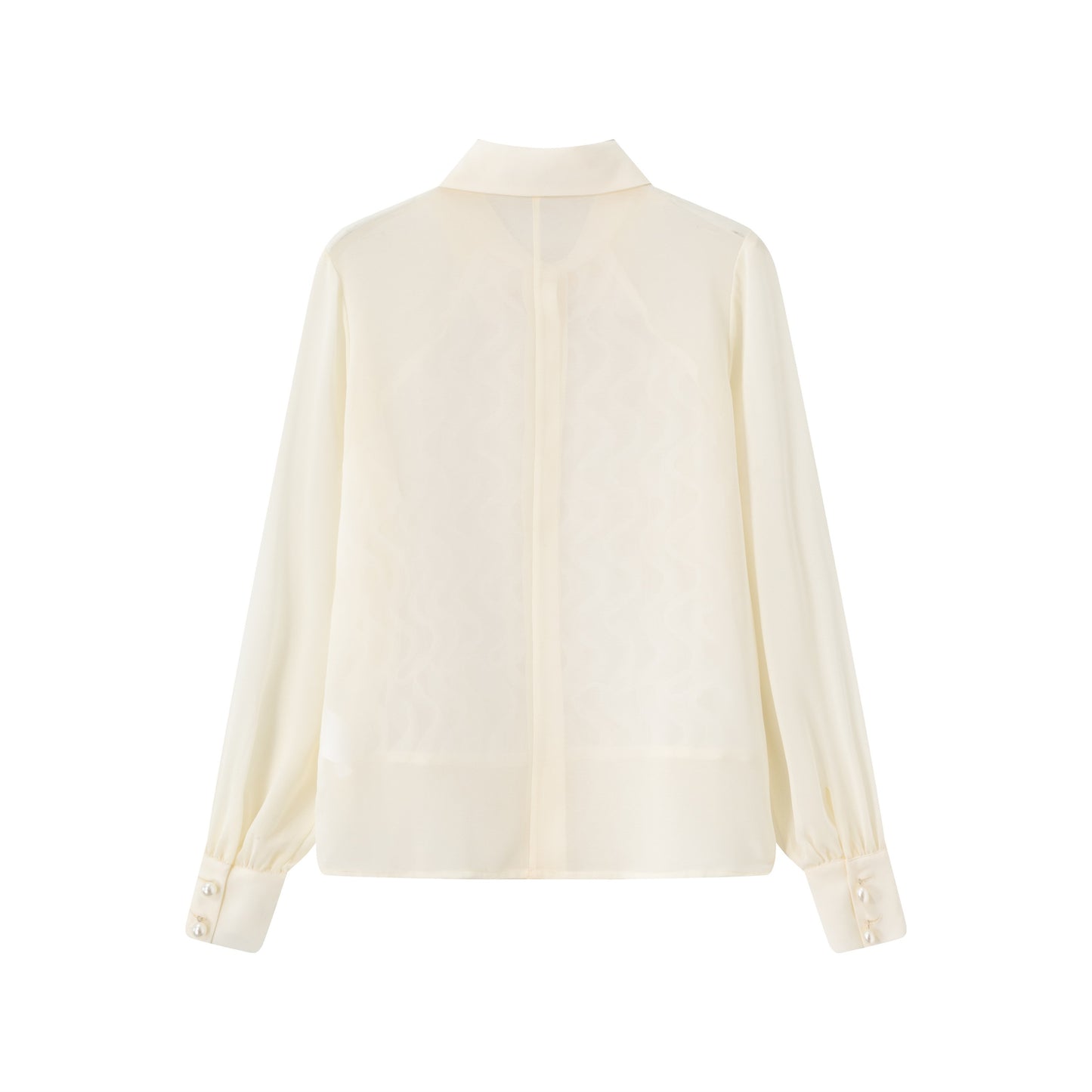 Riley Tux Blouse - Ivory