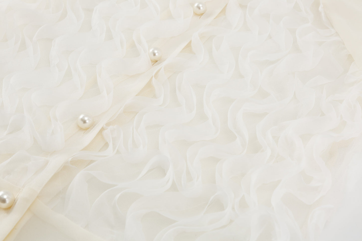 Riley Tux Blouse - Ivory