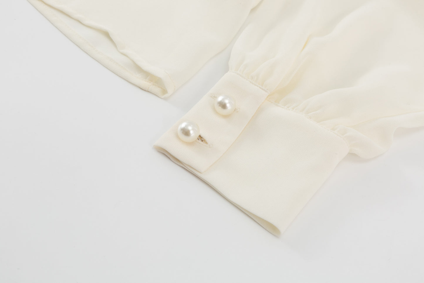 Riley Tux Blouse - Ivory